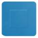Detectable Square Plasters 100 Blue 