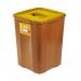Woodsafe Sharps Bin Full Lid 50 Ltr CM0927