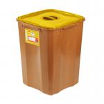 Woodsafe Sharps Bin Lid And Screw Fit Cap 50 Ltr CM0928
