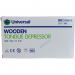 Click Medical Universal Wooden Tongue Depressor Un975 (Box of 100) CM0969