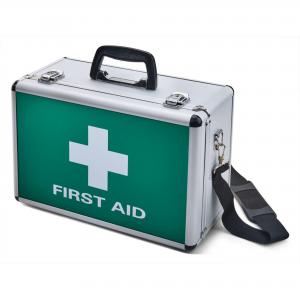 Image of Click Medical Large Aluminium First Aid Case CM1016