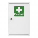 Click Medical Single door metal first aid cabinet CM1120-24