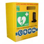 Click Medical Defibrillator Stainless Steel Cabinet With Lock & Electrics  CM1211
