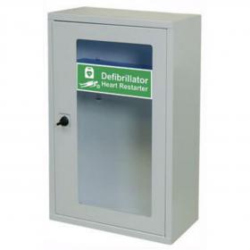 Click Medical Indoor Defibrillator Cabinet With Thumb Lock  CM1225