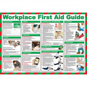 Image of Click Medical Workplace First Aid Poster CM1302