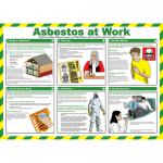 Click Medical Asbestos At Work Poster  CM1314