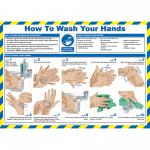 Click Medical Wash Your Hands Poster  CM1315