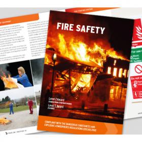 Click Medical Fire Safety Book  CM1320