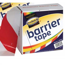 Prosolve Barrier Tape 70mm X 500M Red / White