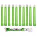 Cyalume 12Hr Snaplight Green Safety Light Stick 15cm (Pack Of 10)