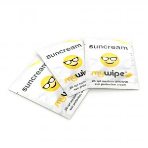 Click Medical Sun Cream Sachet Factor 25 Spf White 60X80mm CM1771