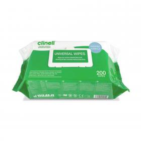 Clinell Universal Wipes Pack 200