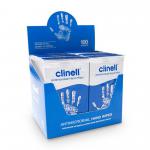 Clinell Clinell Antibacterial Hand Wipes Individually Wrapped  (Box of 100) CM1903