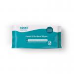 Clinell Universal Wipes Pack Of 84 CAHW84 CM1906