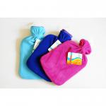 Click Medical Sure Thermal Hot Water Bottle With Fleece Cover Assorted (Pack of 6) CM2054