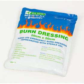 Click Medical Emergency 20 x 20CM burn gel dressing CM2403