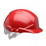 Reflex Red Slip Ratchet Helmet With Silver Flash CNS12RSA