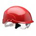 Centurion Spectrum Safety Helmet Red C / W Integrated Eye Protection Red 