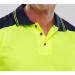 Polo Shirt Two Tone Saturn Yellow / Navy M