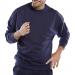 Beeswift Premium Sweat Shirt Navy Blue L