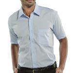 Classic Shirt Short Sleeve Sky Blue 15.5