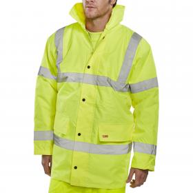 Beeswift High Visibility Constructor Jackets Saturn Yellow L CTJENGSYL