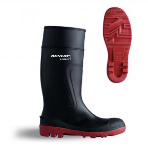 Dunlop Warwick Full Safety Wellington Black 09