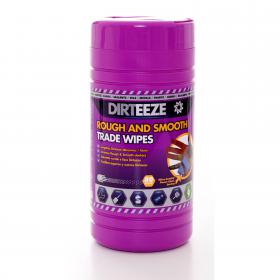 Dirteeze Rough And Smooth Wipes (Tub Of 80) 