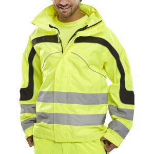 Beeswift Eton Breathable En471 Jacket Saturn Yellow Xl ET45SYXL
