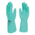 PolyCo Shield GIF11 green nitrile industial glove size 09 (L) GIF1109