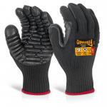 Beeswift Glovezilla Anti-Vibration Glove Black L GZAVGL