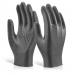 Nitrile Disposable Gripper Glove Powder Free Black L