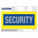 Beeswift Heat Seal Security Badge Large HSBL