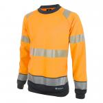 Beeswift High Visibility  Two Tone Sweatshirt Orange / Black 3XL HVTT020ORBL3XL