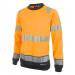 High Visibility  Two Tone Sweatshirt Orange / Black 3XL