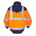Furth High Visibility Simply No Sweat Pilot Jacket Two Tone Orange / Navy L