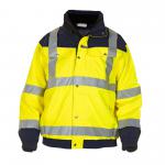 Hydrowear Furth High Visibility Simply No Sweat Pilot Jacket Two Tone Saturn Yellow / Navy L HYD02159SYNL