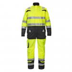 Hydrowear Hove High Visibility Two Tone Coverall Saturnyellow / Black 38 HYD048471SYBL38