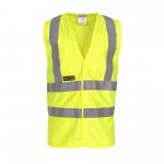 Hydrowear Mably High Visibility Flame Retardant Anti-Static Waistcoat Saturn Yellow LXL HYD0672800SYLXL