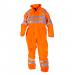 Uelsen Simply No Sweat High Visibility Waterproof Winter Coverall Orange 3XL