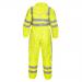 Uelsen Simply No Sweat High Visibility Waterproof Winter Coverall Yellow M