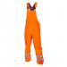 Utting Simply No Sweat High Visibility Waterproof Bib & Brace Orange XL