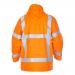 Uithoorn Simply No Sweat High Visibility Waterproof Parka Orange 2XL