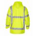 Hydrowear Uithoorn Simply No Sweat High Visibility Waterproof Parka Saturn Yellow 4XL HYD072360SY4XL