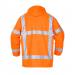 Hydrowear Uitdam Simply No Sweat High Visibility Waterproof Jacket Orange L HYD072370ORL