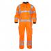 Ureterp Simply No Sweat High Visibility Waterproof Coverall Orange 3XL