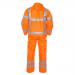 Ureterp Simply No Sweat High Visibility Waterproof Coverall Orange 3XL