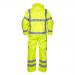 Ureterp Simply No Sweat High Visibility Waterproof Coverall Saturn Yellow S