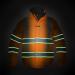 India High Visibility Glow In dark Pilot Jacket Orange 3XL