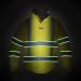 India High Visibility Glow In dark Pilot Jacket Saturn Yellow 4XL